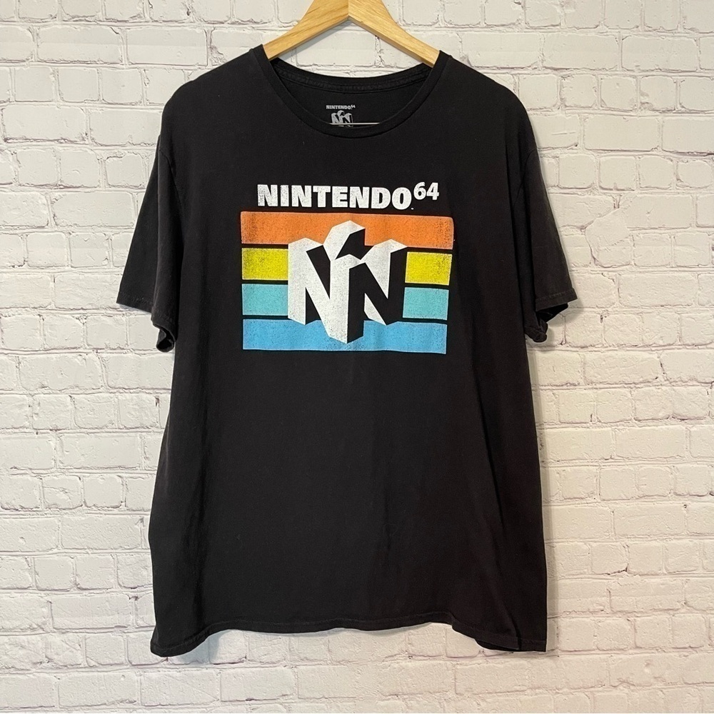 Nintendo 64 Men's Casual Retro Classic Vintage T-Shirt